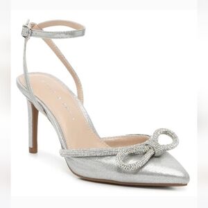 Jelly & Katie Silver Blaken Silver Pump 8.5